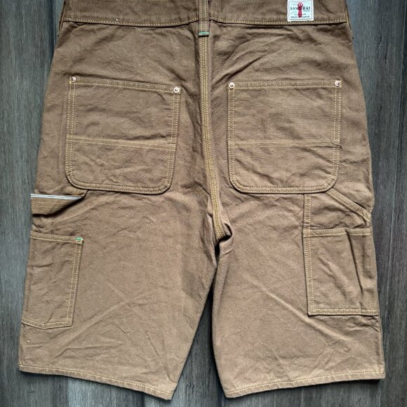 Samurai Jeans SJ155DX-DC 15oz. Heavyweight Selvedge Duck Shorts - 32 - Picture 3 of 4